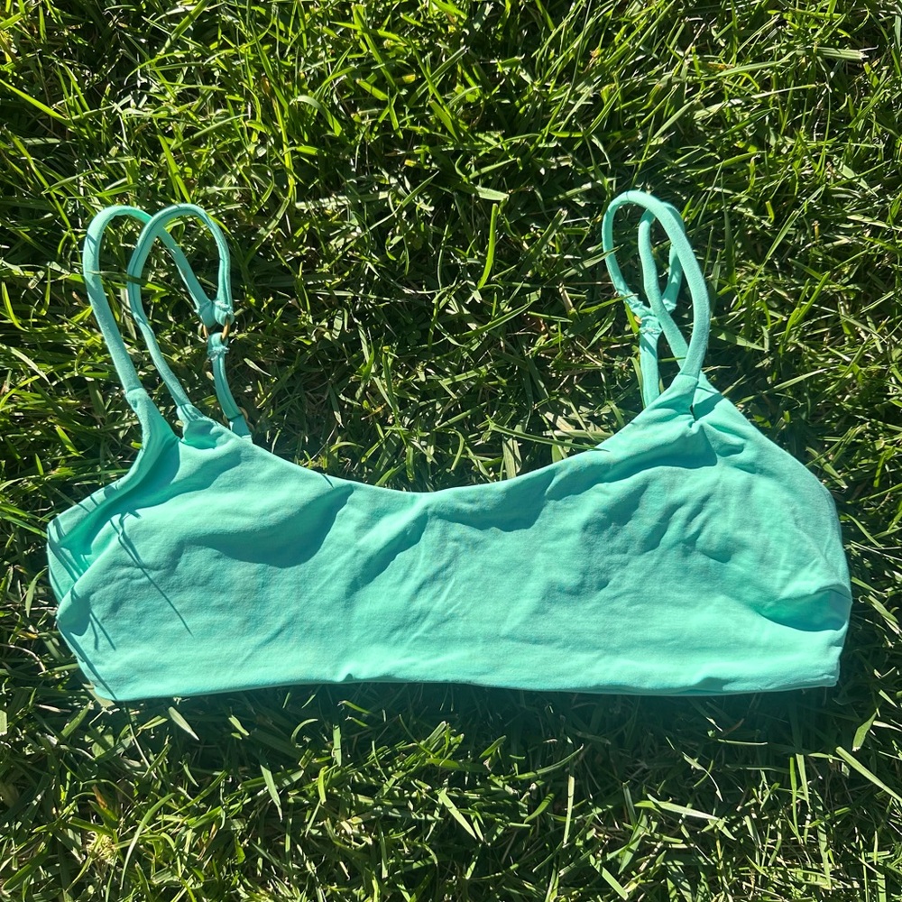 Women's Mint Green Bikini Top - Lightweight Swim Bralette